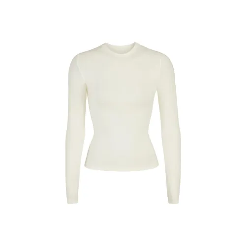 SKIMS T Shirt Women's BONE/Bone White