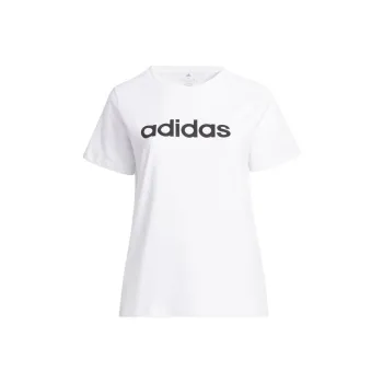Adidas Free Shipping With AdiClub Linear Logo Tee Plus Size