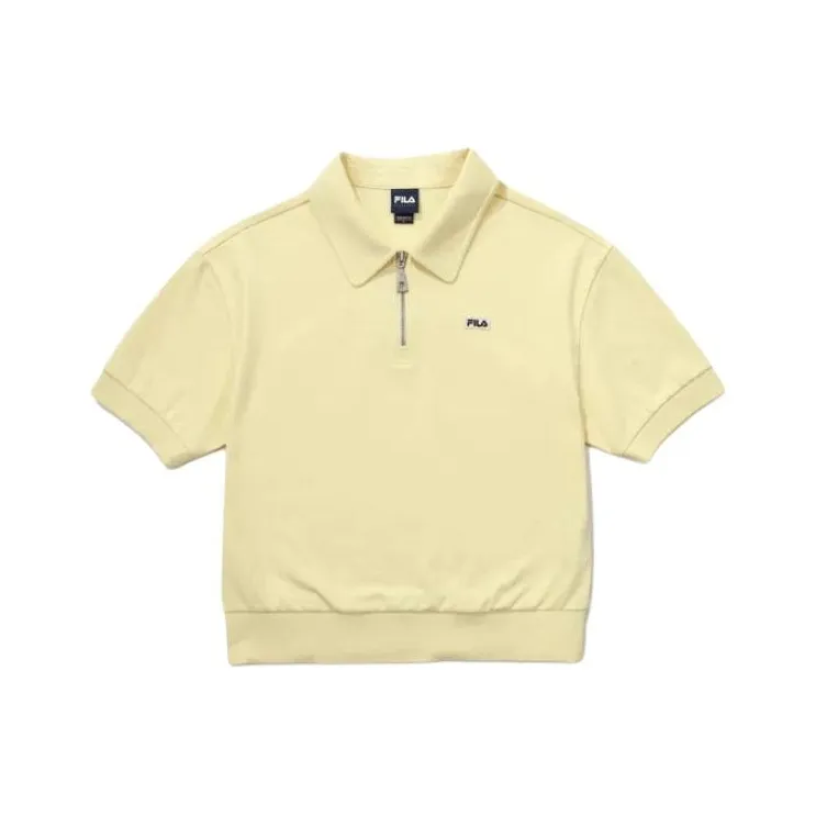 FILA Polo Shirts Women's Yellow-0