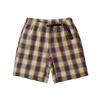 Gramicci Casual Shorts Men's Purple Yellow