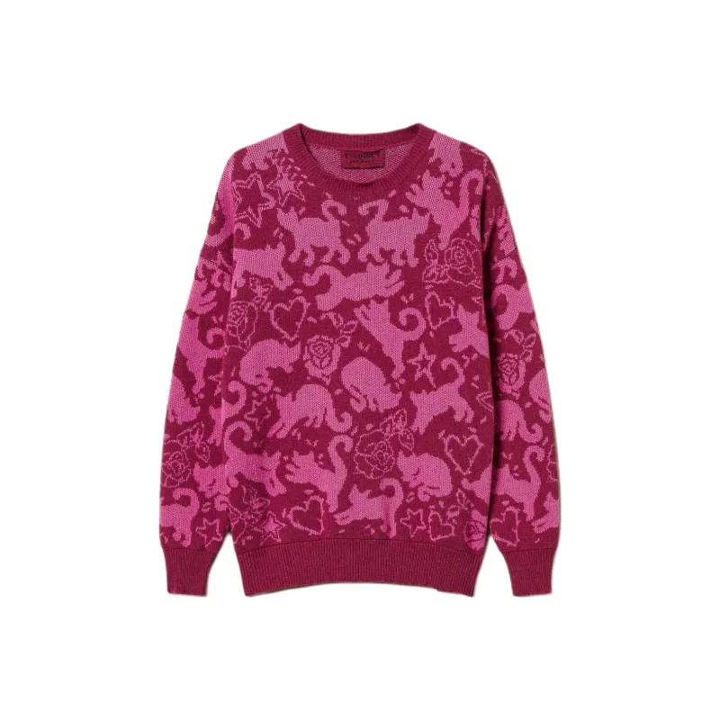 Twinset Patterned Jacquard Sweater-0