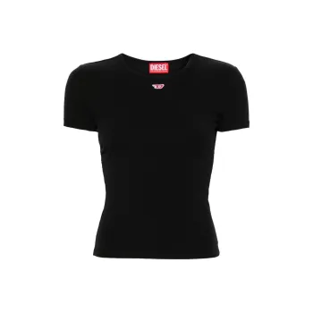DIESEL T Ele Long D Crewneck T Shirt