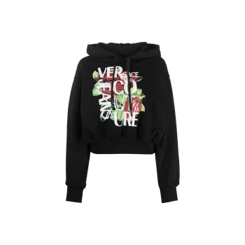 VERSACE JEANS COUTURE SS23 Sweatshirt Women's Black