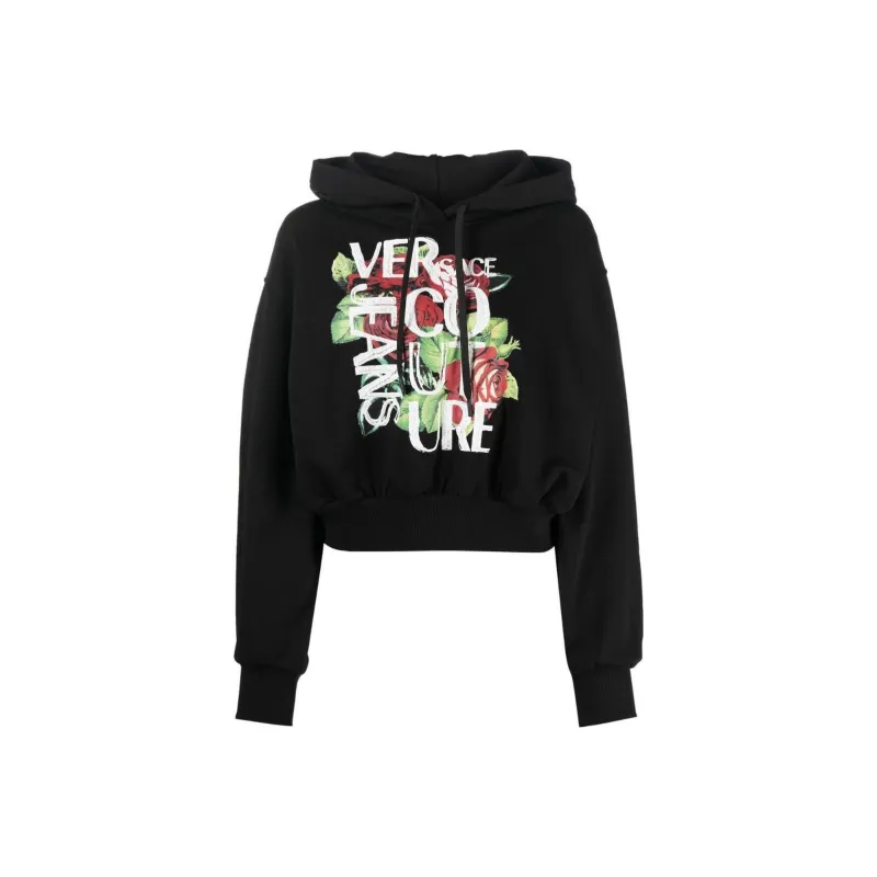 VERSACE JEANS COUTURE SS23 Sweatshirt Women's Black-0