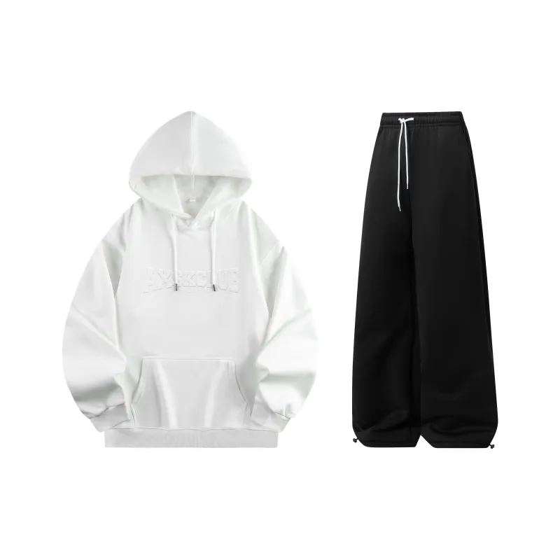 A.X.S.K Sweatshirt Sets Unisex-3