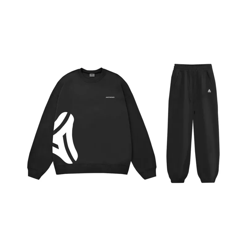 JIANWANG Sweatshirt Sets Unisex-0