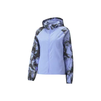 PUMA RUN AOP RUN AOP FAVORITE WOVEN JACKET Jacket Women's Purple