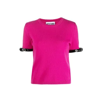 MOSCHINO Cashmere Sweaters Women's Dark Pink