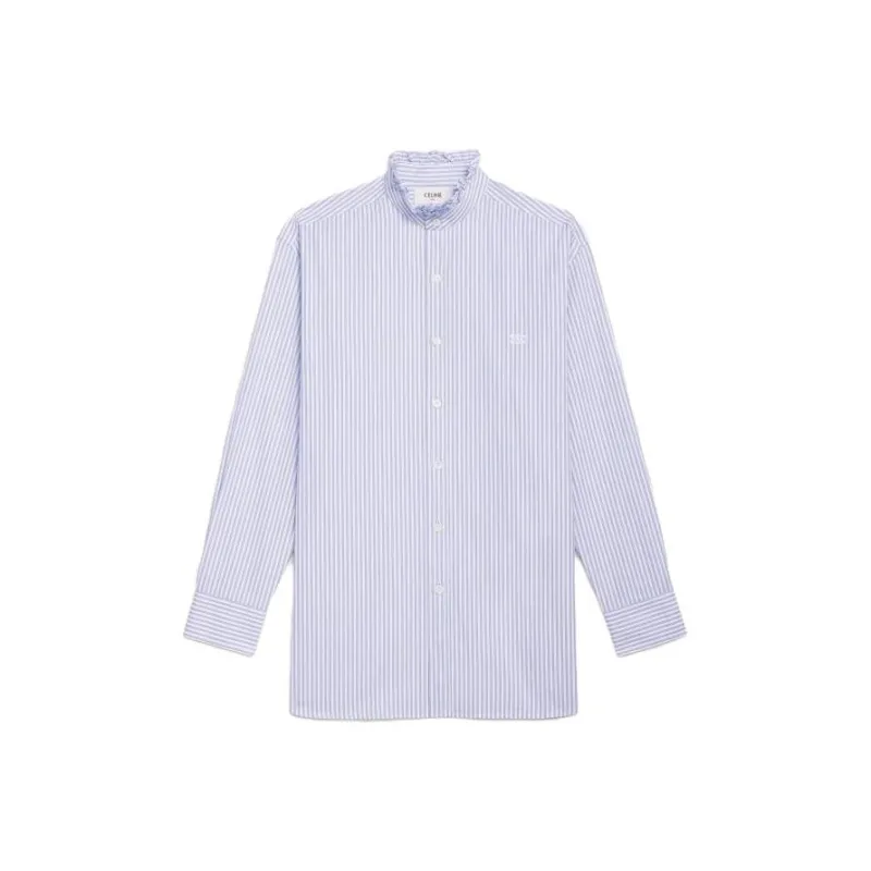 CELINE Shirts Women's Blue-0