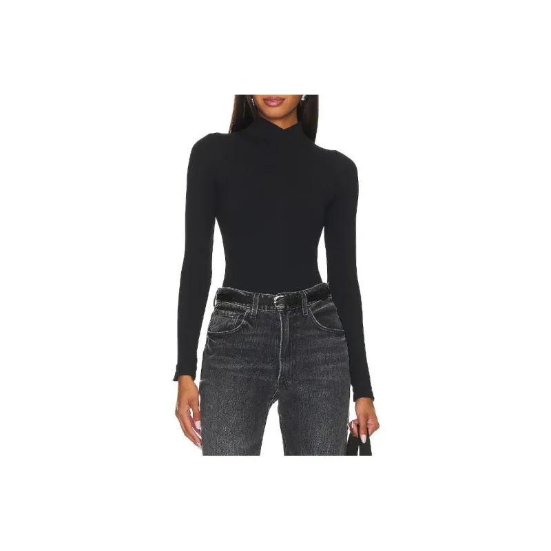 FREE PEOPLE Bodysuits Women's Black-0