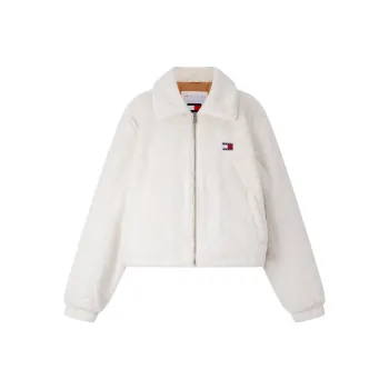 Tommy Hilfiger Velvet feel Coat Women's White