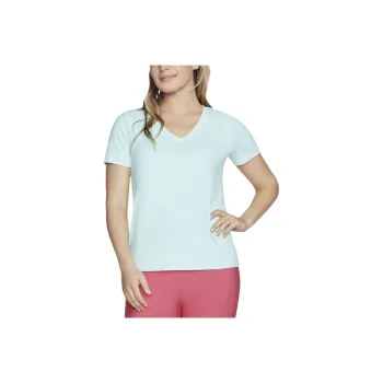 Skechers GO DRI Serene T-Shirt Women's Blue