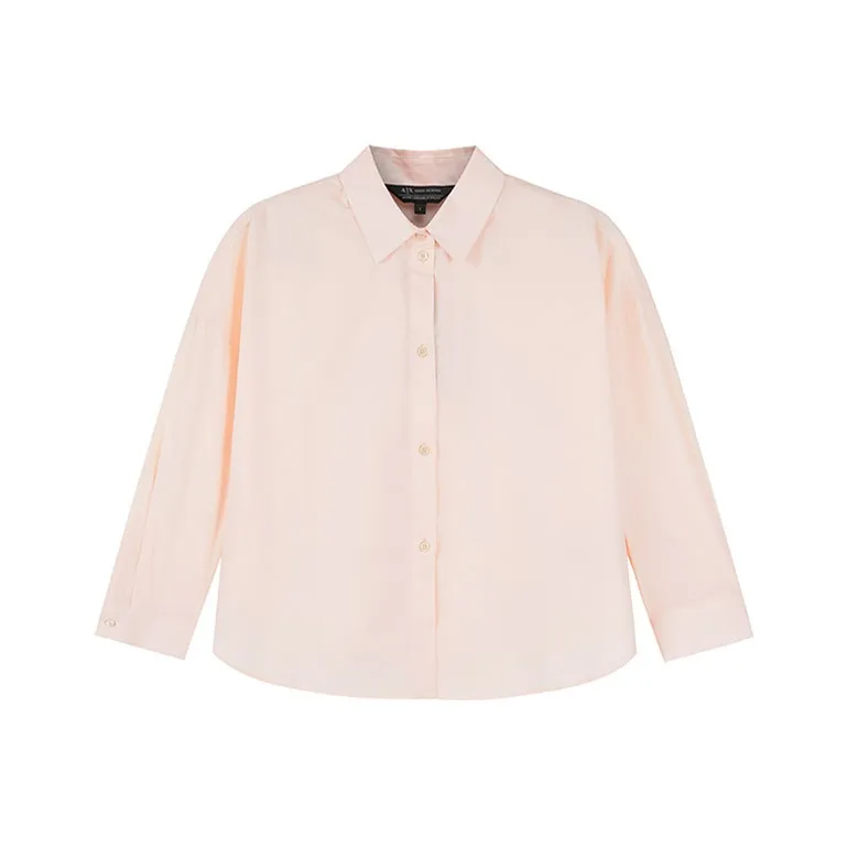ARMANI EXCHANGE SS24 Shirt Women's Nude Pink-0