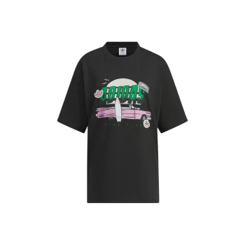 adidas originals Women'ss Anime Print T Shirt Black