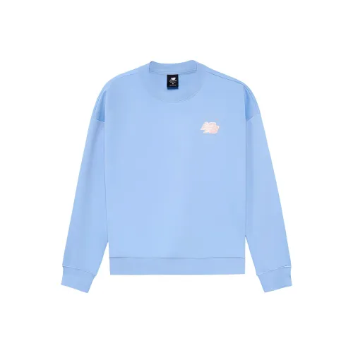 New Balance Sweatshirts Women's Blue