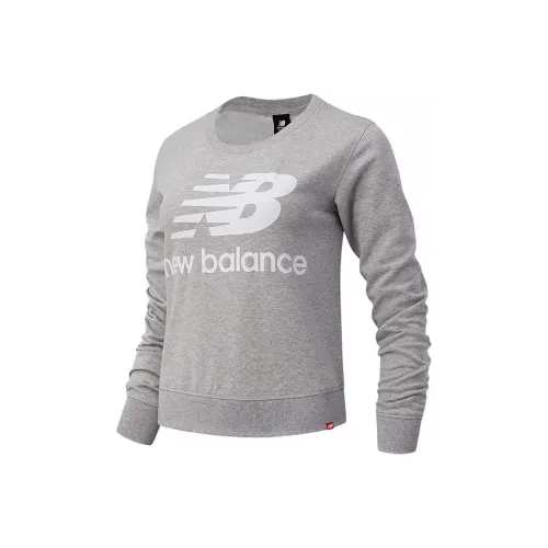 New Balance New Balance clothing Pull Sweatshirts Women's Light Gray