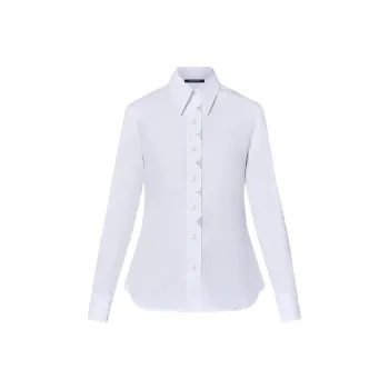 LOUIS VUITTON Monogram Flower Accent Shirt