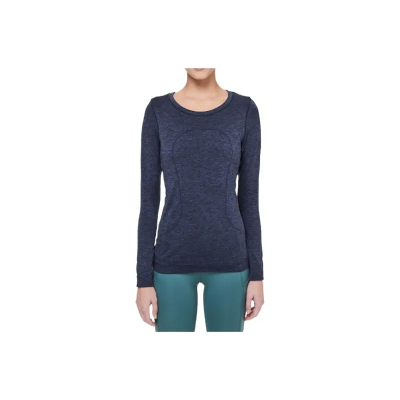Lululemon T-Shirt Women's Navy Blue/Black-0