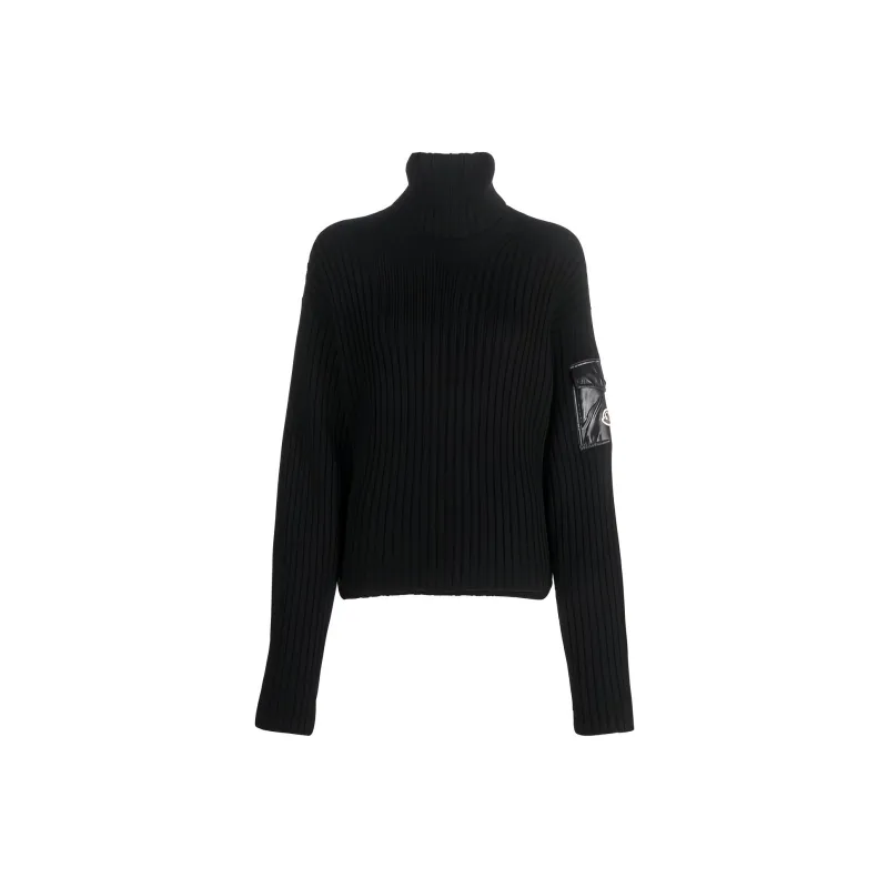 Moncler Cashmere Sweaters Women's Black-0