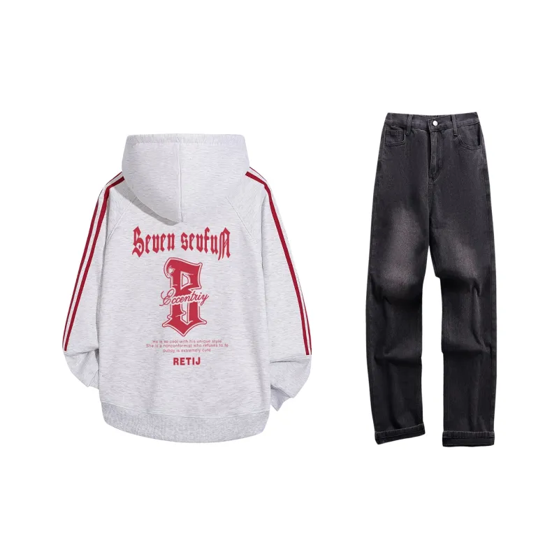 7 SEVFUN Sweatshirt Sets Unisex-8