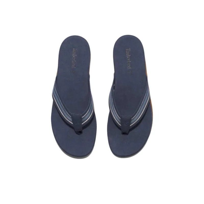 Timberland Abrasion Resistant Slip Resistant Flip Flops Men's Blue-2