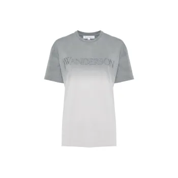 JW Anderson Logo-embroidered Gradient T-shirt
