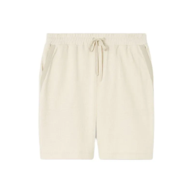 Loro Piana SS25 Casual Shorts Men's Cream Almond-0