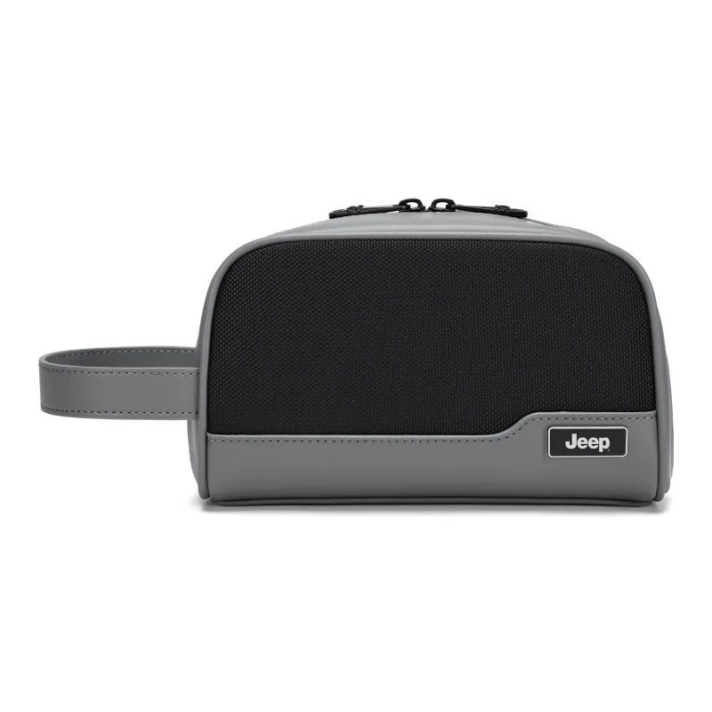 Jeep Nylon Clutch Regular Men's Black/Gray/Black Gray-5