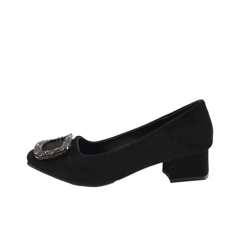 Alxnan High Heels Women's Black Box-8