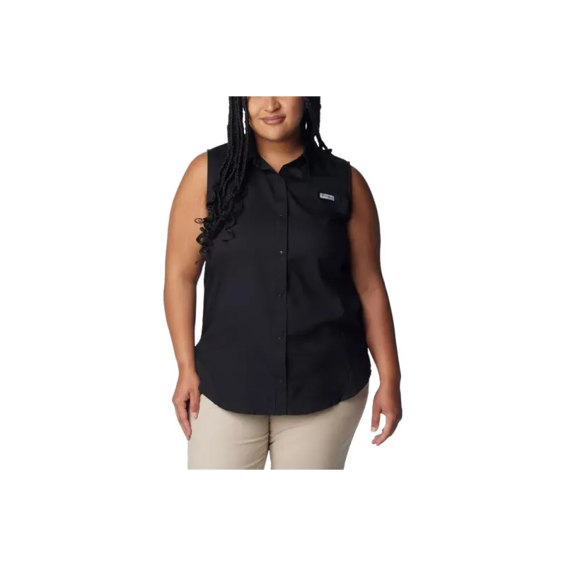 Columbia PFG Tamiami Shirt Women's Black-0