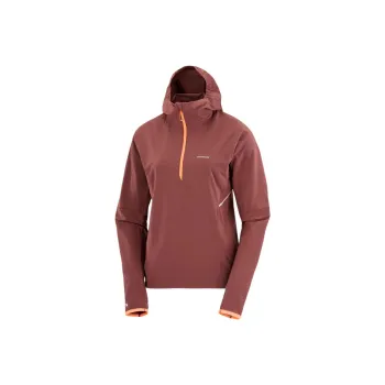 SALOMON SENSE AERO HYBRID Jackets Coats Women's Grape-Colored