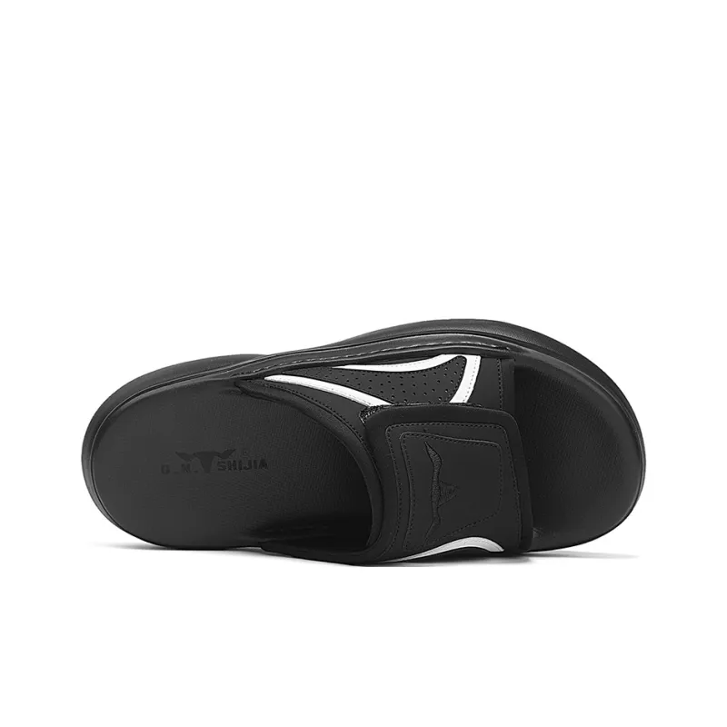 G.N.SHIJIA Rubber Foam Outsole Slip Resistant Abrasion Resistant Quick Dry Cushioning Slide Slippers Men's-4