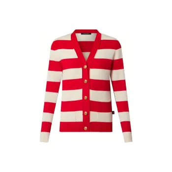 LOUIS VUITTON Chunky Stripes Cardigan