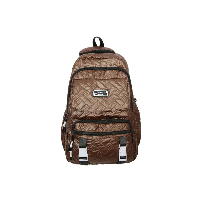 H YXIANG Pearlescent Release Film Embossed Backpack Unisex Multicolor-6