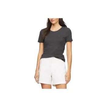 Tommy Hilfiger Essential Favorite Crewneck T Shirrt T Shirt Women's Gray
