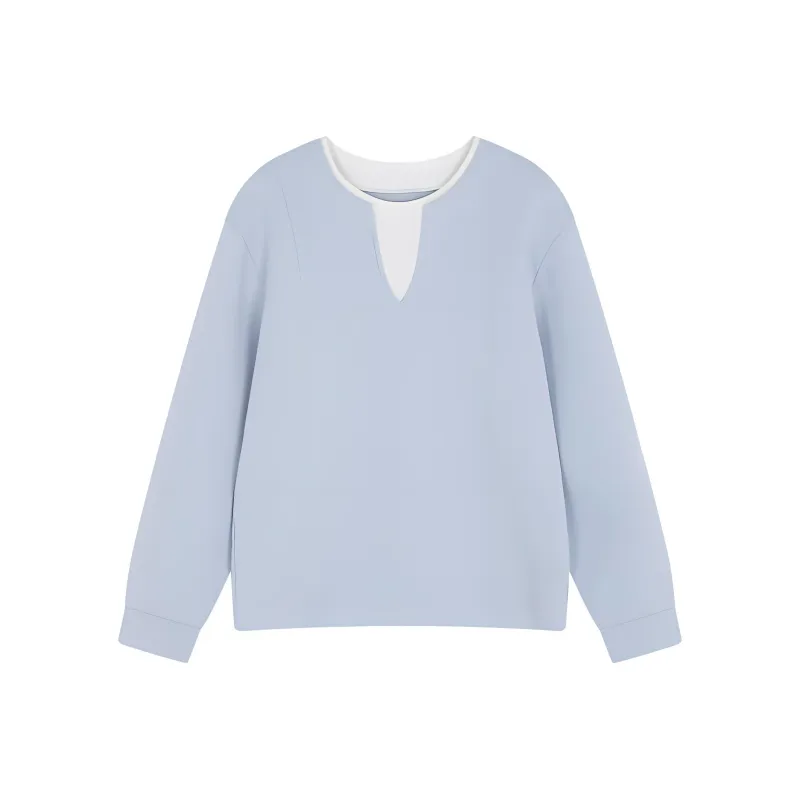 IHIMI Sweatshirt Women's Sky Blue-0
