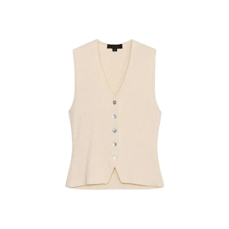 ZARA Tank Top Women's Raw White-0