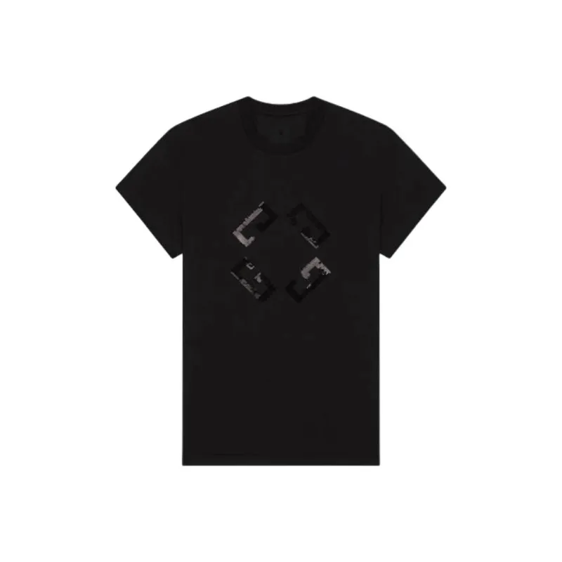 Givenchy Sequin Embellished Crewneck T Shirt-0