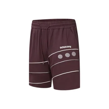 Saucony Casual Shorts Unisex Dark Red