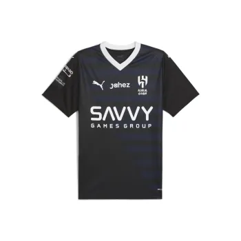 PUMA Al Hilal Saudi F.C. Neymar Jr. Soccer Jersey Men's Black