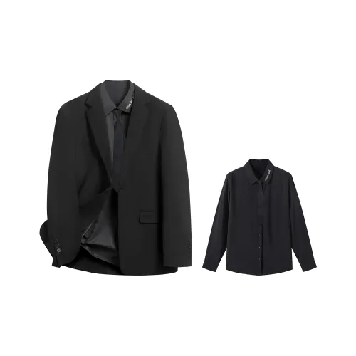 Charlie Luciano Jackets Coats Unisex Black White