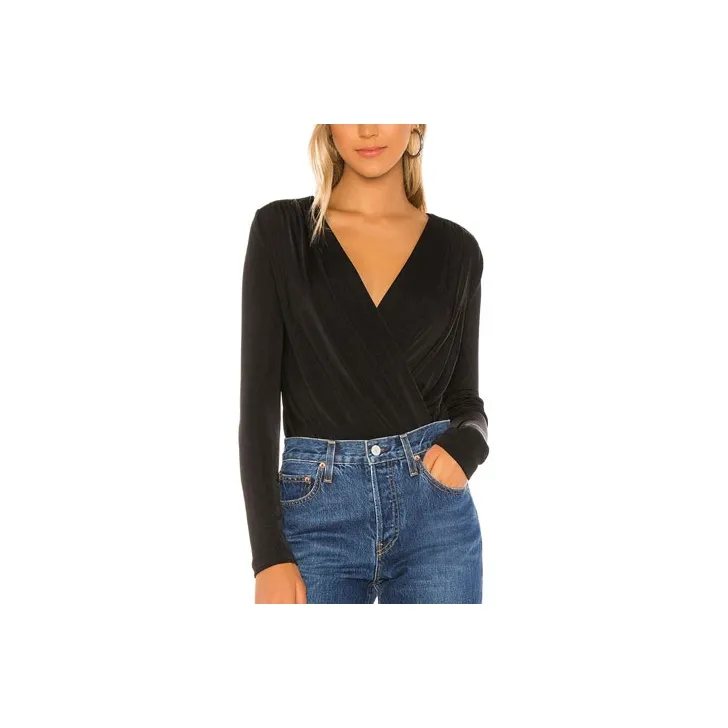 FREE PEOPLE Bodysuits Women's Black-0