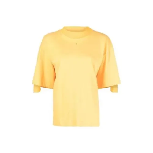 PushBUTTON T-Shirts Women's Yellow