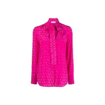 Valentino SS23 Shirt Women's Rose Red