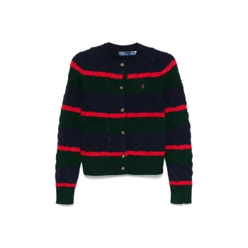 Polo Ralph Lauren Logo Embroidered Knitted Jumper