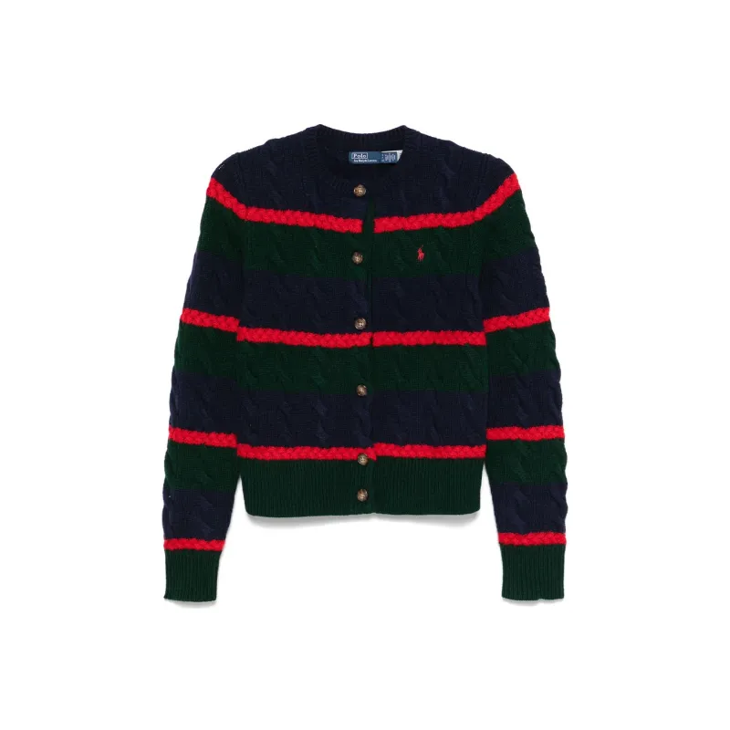 Polo Ralph Lauren Logo Embroidered Knitted Jumper-0