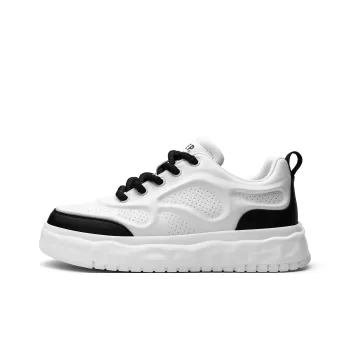JEEP SPIRIT Slip Resistant, Abrasion Resistant, Lightweight, Breathable Low Top Skateboard Shoes Men's Polar White