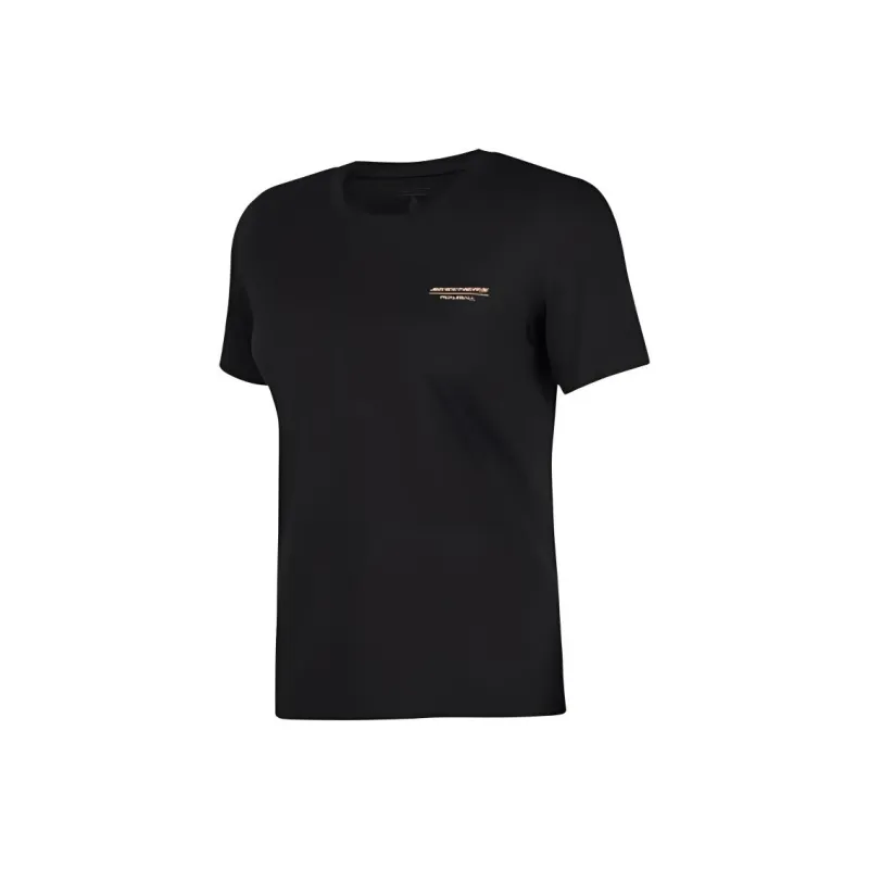 Skechers Regular T Shirt Women's Carbon Black-0