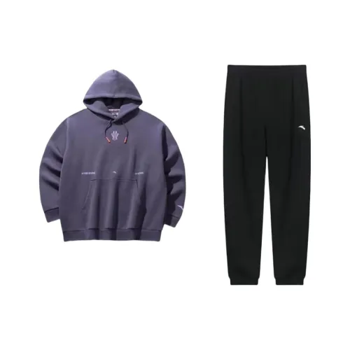 Anta Basketball Collection Sweatshirt Set Men's