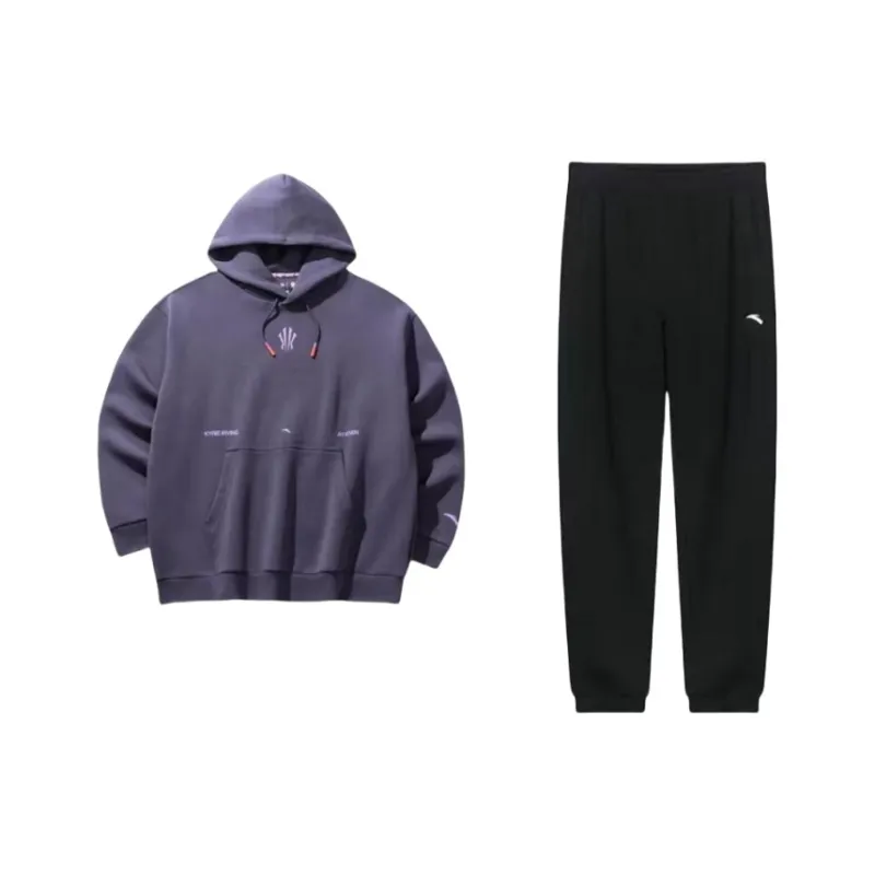 Anta Basketball Collection Sweatshirt Set Men's-0